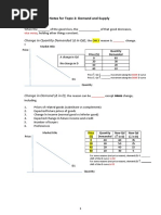 Supplementary Notes of Topic 2