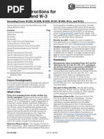 General Instructions For Forms W-2 and W-3: (Including Forms W-2AS, W-2CM, W-2GU, W-2VI, W-3SS, W-2c, and W-3c)