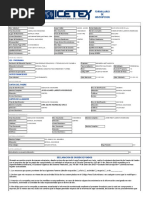 Impresión Del Formulario de Solicitud de Crédito