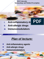 Anti-Inflammatory Drugs Class Notes 2023