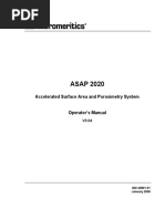 ASAP 2020: Accelerated Surface Area and Porosimetry System