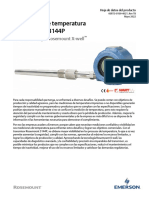 Hoja de Datos Del Producto Transmisor de Temperatura Rosemount 3144p Es Es 87892