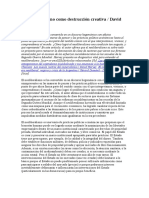 El Neoliberalismo Como Destrucción Creativa