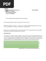 Citado en Martner, G. Economía, Una Teoría Heterodoxa, 2018