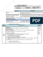 Sustantivos Primitivos Sesión de Aprendizaje