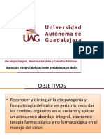 Atención Integral Del Paciente Geriátrico Con Dolor