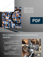 Procesos Sociales Y Políticos: Semana 1: Primera Parte Las Ciencias Sociales: Orígenes, Disciplinas Y Retos