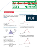 Propiedades Fundamentales de Los Triángulos: Marco Teórico