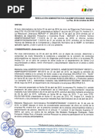 Ra-N° 084-2016 - Procedimiento Administrativo Sancionador Contra La Empresa Pil Andina S.A.