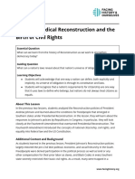 Lesson 6 Radical Reconstruction and The Birth of Civil Rights