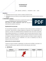 Estandarizar Soluciones Mediante Patrones Primarios e Indicadores Acido - Base