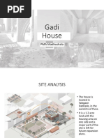 Gadi House Case Study - Nandini Bansal