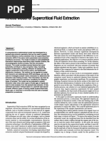 Kinetic Model of Supercritical Fluid Extraction