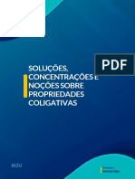 Solucoes Concentracoes e Nocoes Sobre Propriedades Coligativas