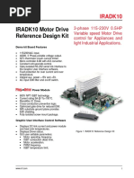 IRADK10 Motor Drive Reference Design Kit