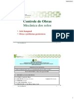 Aula 01 - Obras e Problemas Geotécnicos