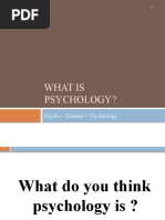 Psychology Slides Section E