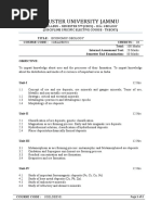 5th Sem Syllabus Geology