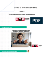 Introducción A La Vida Universitaria: Semana 5 Círculo de La Influencia vs. Círculo de La Preocupación