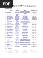 The Outer Limits (1995 TV Series) Episode List