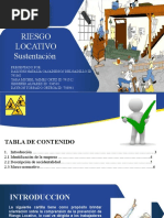 Diapositiva Actualizada Riesgo Locativo