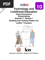 Tle10 He Dressmaking q3 Mod1 Draftingandcuttingpatternforladiestrousers v3