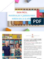 Materiales Y Juegos para Niños de 6 A 12 Años: Guía Fácil