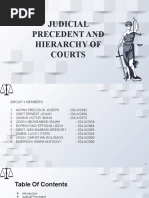 Judicial Precedents and Hierarchy of Court System in Nigeria