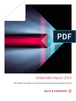 Global M&A Report 2023: When M&A Is The Answer: in An Uncertain Market, Bold Moves Will Define The Future