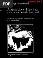 Abelardo y Heloisa: Ludwig Feuerbacn