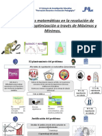 Competencias Matemáticas de Problemas de Optimización de Máximos y Mínimos