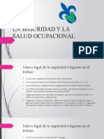 La Seguridad y La Salud Ocupacional