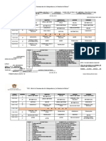 Horario General Primer Grado