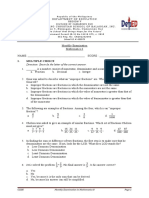 Final Math 6 (14 Students)