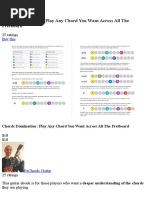 Chords Domination - Play Any Chord You Want Across All The Fretboard