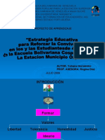 Diapositiva 1 - 14 Estrategias Educativas para Fortalecer La Convivencia