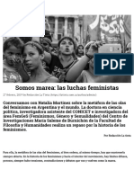 Somos Marea. Las Luchas Feministas