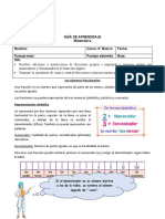 GUÍA DE APRENDIZAJE 6to Basico