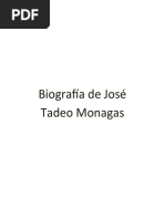 Biografia de Jose Tadeo Monagas