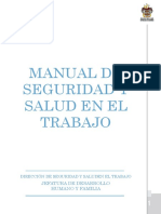 Manual de Seguridad Y Salud en El Trabajo