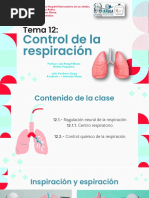 Tema 12:: Control de La Respiración