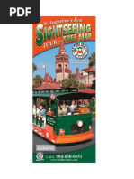 ST Augustine Map and Tour Sites