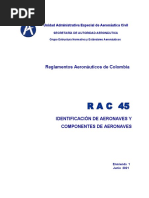 Identificación de Aeronaves y Componentes de Aeronaves