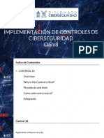 Control 16 - Seguridad Del Software de Aplicación