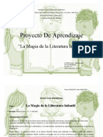 Proyecto de Aprendizaje: "La Magia de La Literatura Infantil"