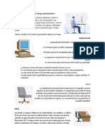 Ergonomia en El Puesto de Trabajo Administrativo