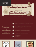 Religion and Globalization by Victor Roudomet of Topic 2 Topic 3 Topic 4