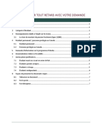 Comment Éviter Tout Retard Avec Votre Demande: Table Des Matières