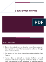 Gait Based Biometric System