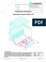 Maintenance Instructions Articulation System HNGK 19.5: 049200427-En 2009-03-25 C English Translation